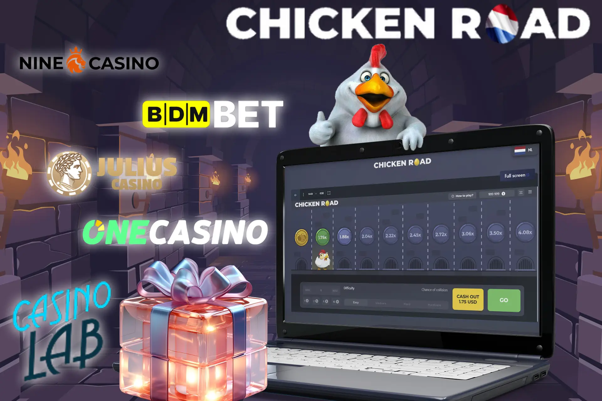 De beste online casino's waar je Chicken Road kunt spelen en kans maakt op de bonus